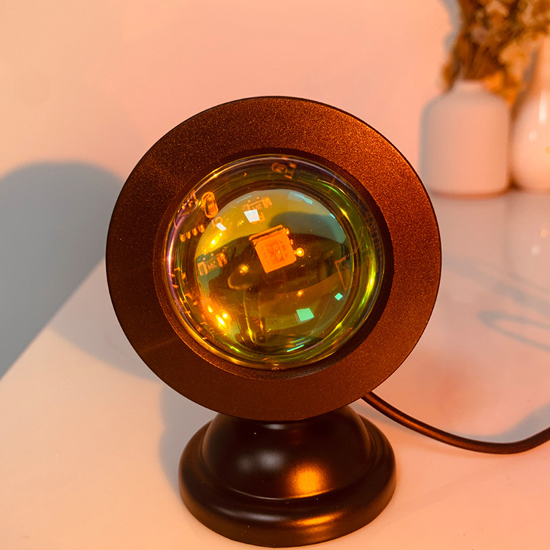 Sunset Lamp Projection - Светодиодный USB-проектор, настенная лампа с неоновыми