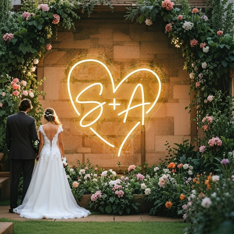 Lighting Decoration Ideas - Светодиодная неоновая вывеска в форме сердца