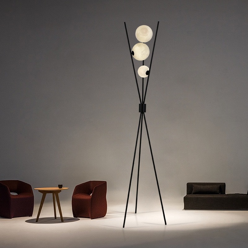 Floor Lamp Tripod - Скандинавский современный напольный светильник «Луна» для