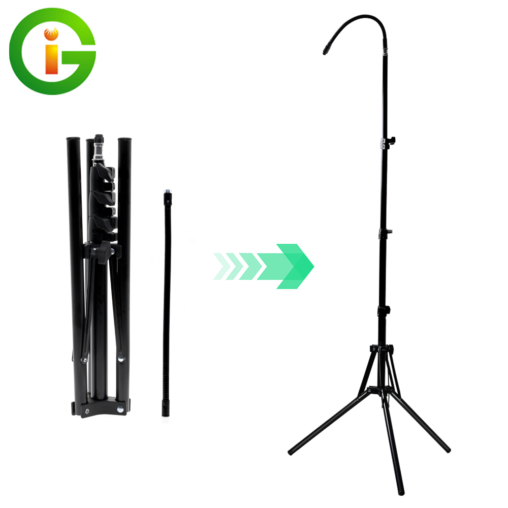 Floor Lamp Tripod - Регулируемый металлический напольный штатив 60-160 см,