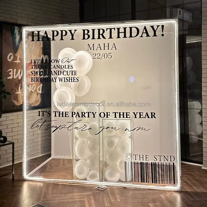 Lighting And Decor Magazine - Свадебный металлический каркас, фотобудка, светоизлучающий диод,
