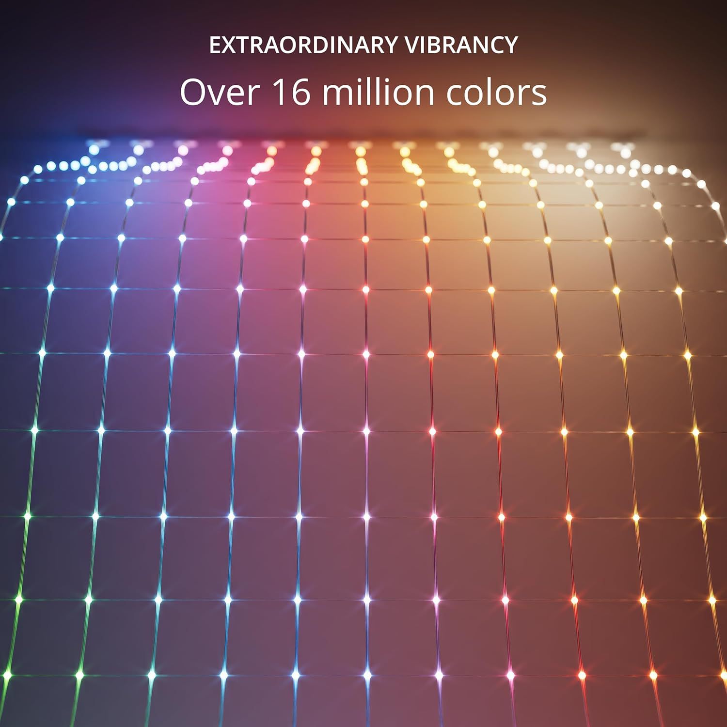 Fairy Light Curtain - Светодиодная сетчатая гирлянда-занавес для декоративного освещения