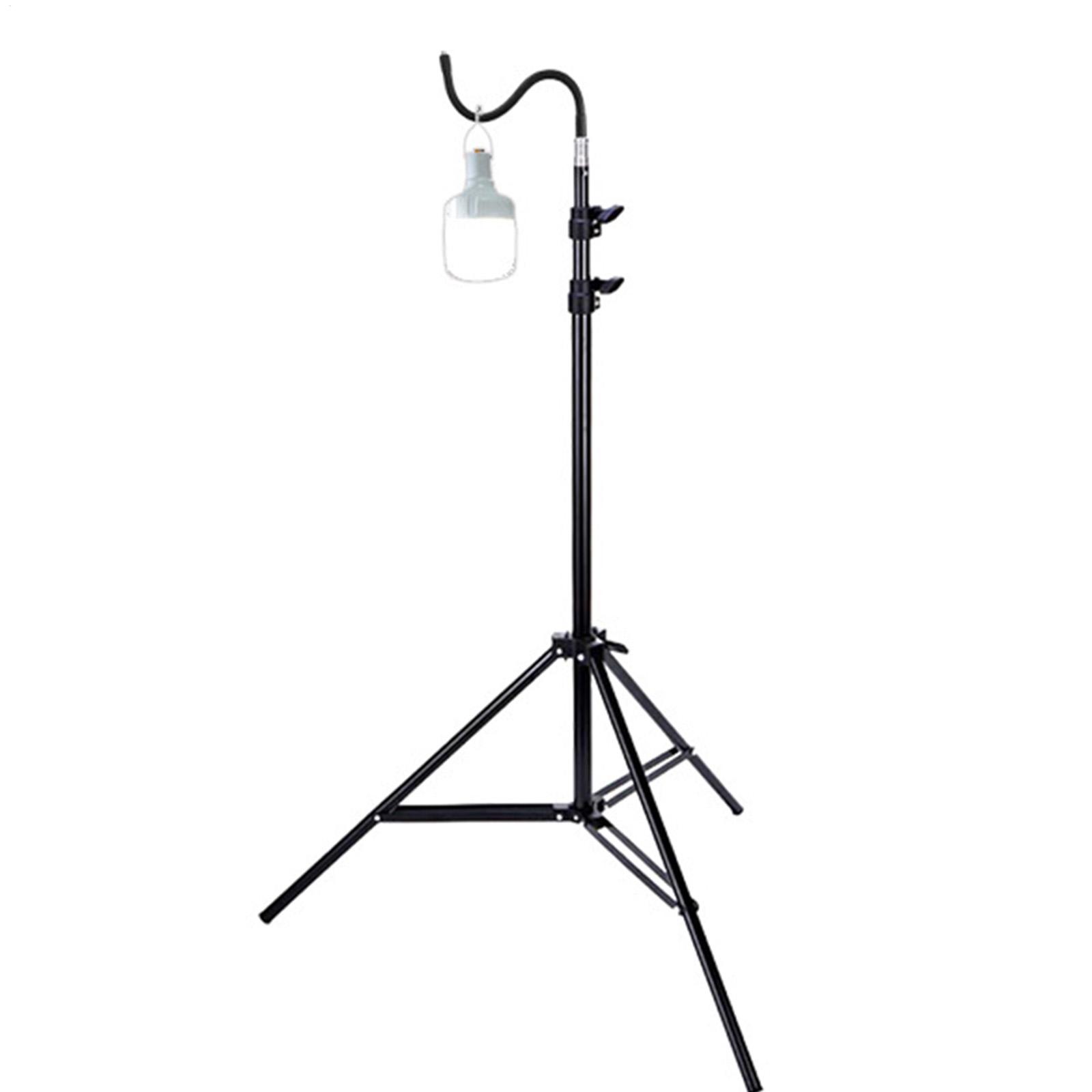 Floor Lamp Tripod - Складная телескопическая подставка для кемпингового фонаря