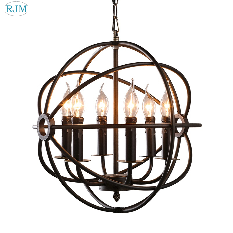 Lzpz Rui Decor Lighting Store - Американская люстра в стиле индастриал, винтажная