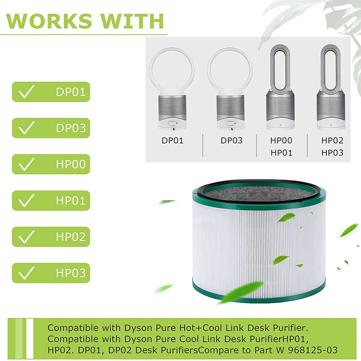 Сменный фильтр HGHO для настол – обзор и цена Dyson Fan Pure Cool