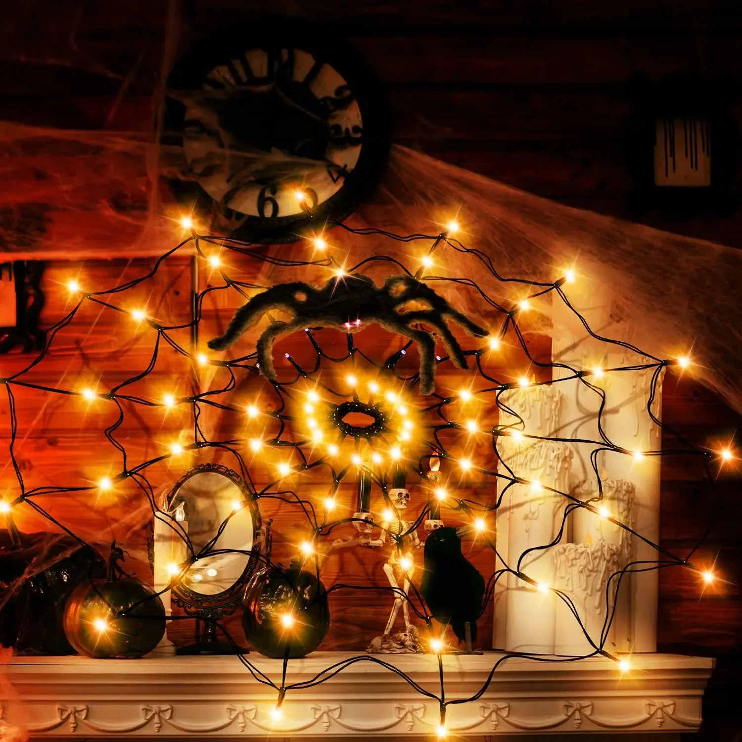 Светодиодная гирлянда на Хэлло – обзор и цена Lighting Decor For House