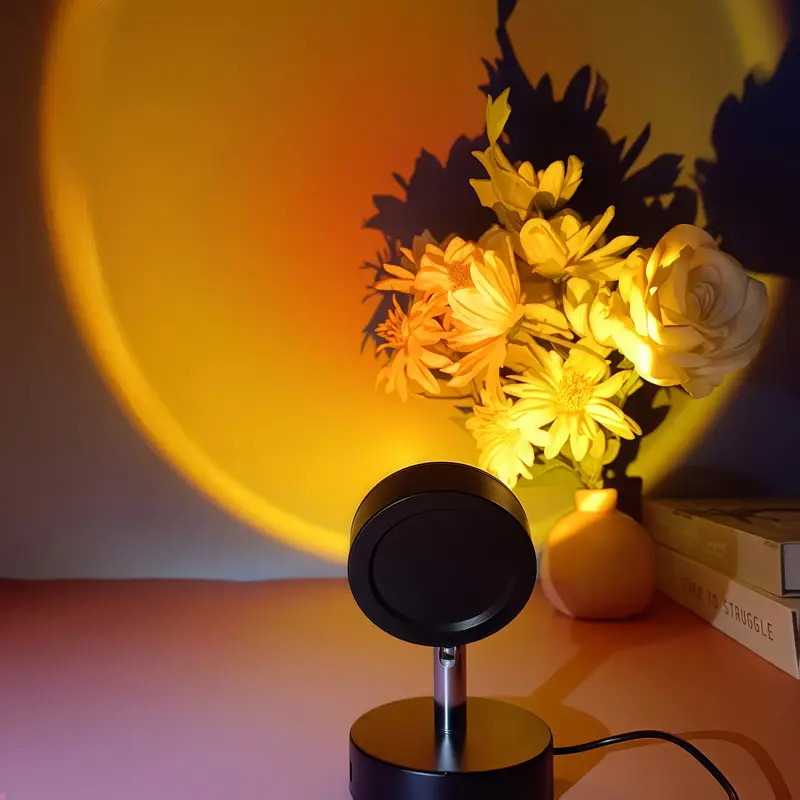 Лампа-проектор заката, ночник, – обзор и цена Sunset Lamp Projection