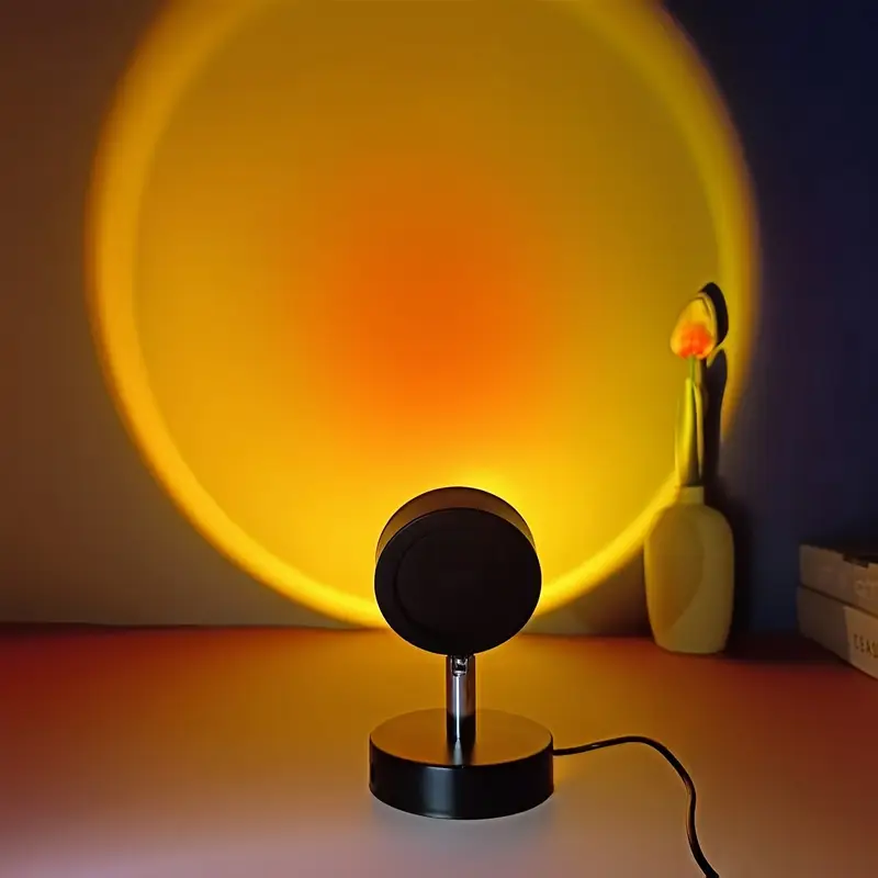 Лампа-проектор заката, ночник, – обзор и цена Sunset Lamp Projection