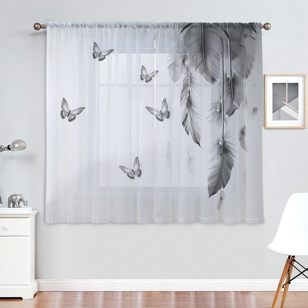 2 шт. Прозрачные шторы с цифро – обзор и цена Fairy Light Curtain