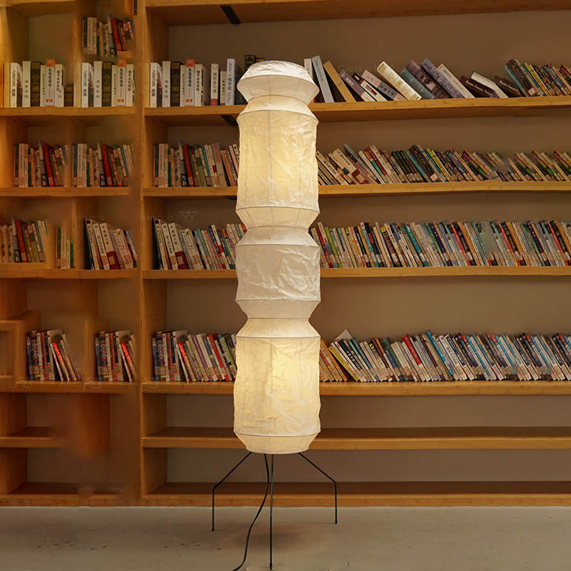 Японский Wabi-sabi Akari Noguc – обзор и цена Floor Lamp Tripod