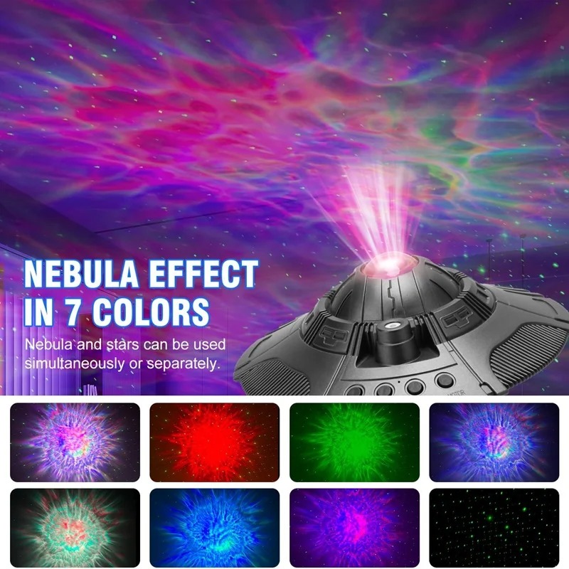 Ночник НЛО, светодиодный звезд – обзор и цена Sunset Lamp Projection