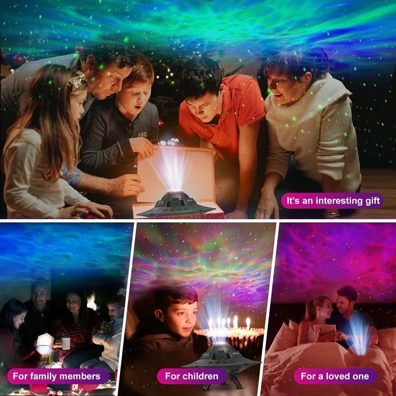 Ночник НЛО, светодиодный звезд – обзор и цена Sunset Lamp Projection