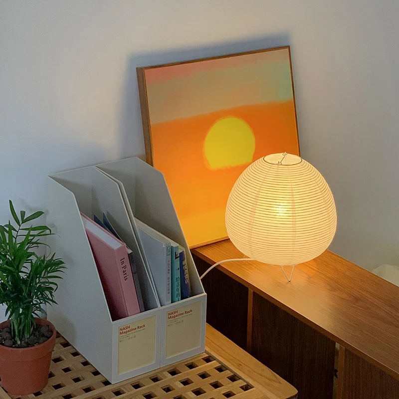 Японский фонарь из рисовой бум – обзор и цена Floor Lamp Tripod
