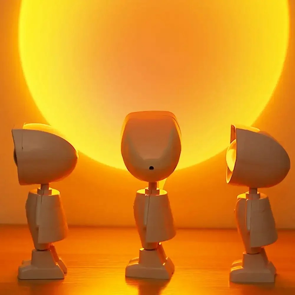 Робот-астронавт Радуга Проекци – обзор и цена Sunset Lamp Projection