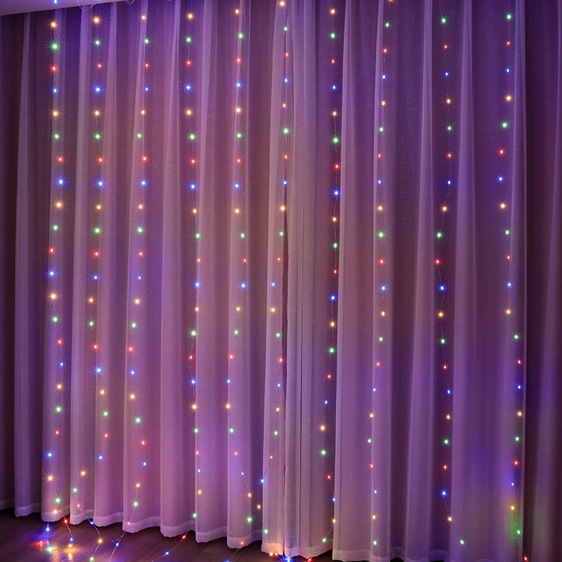 3/4/6 м занавеска светодиодные – обзор и цена Fairy Light Curtain