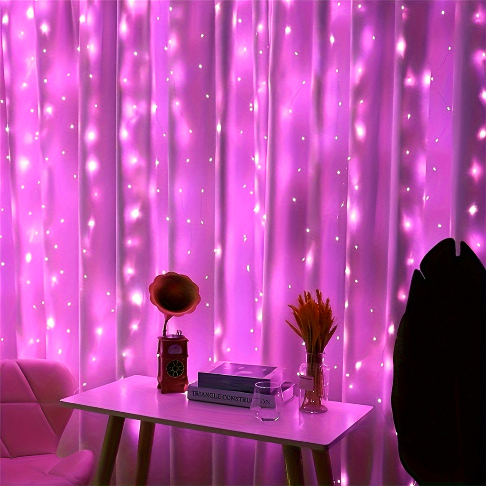 Светодиодная гирлянда-штора на – обзор и цена Fairy Light Curtain
