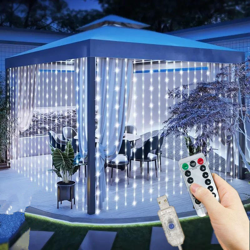 Светодиодная гирлянда, сказочн – обзор и цена Fairy Light Curtain