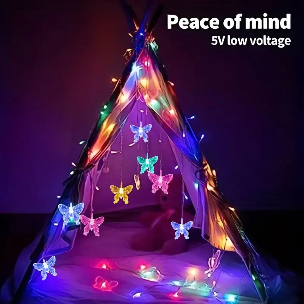 Светодиодная гирлянда-штора «Б – обзор и цена Fairy Light Curtain
