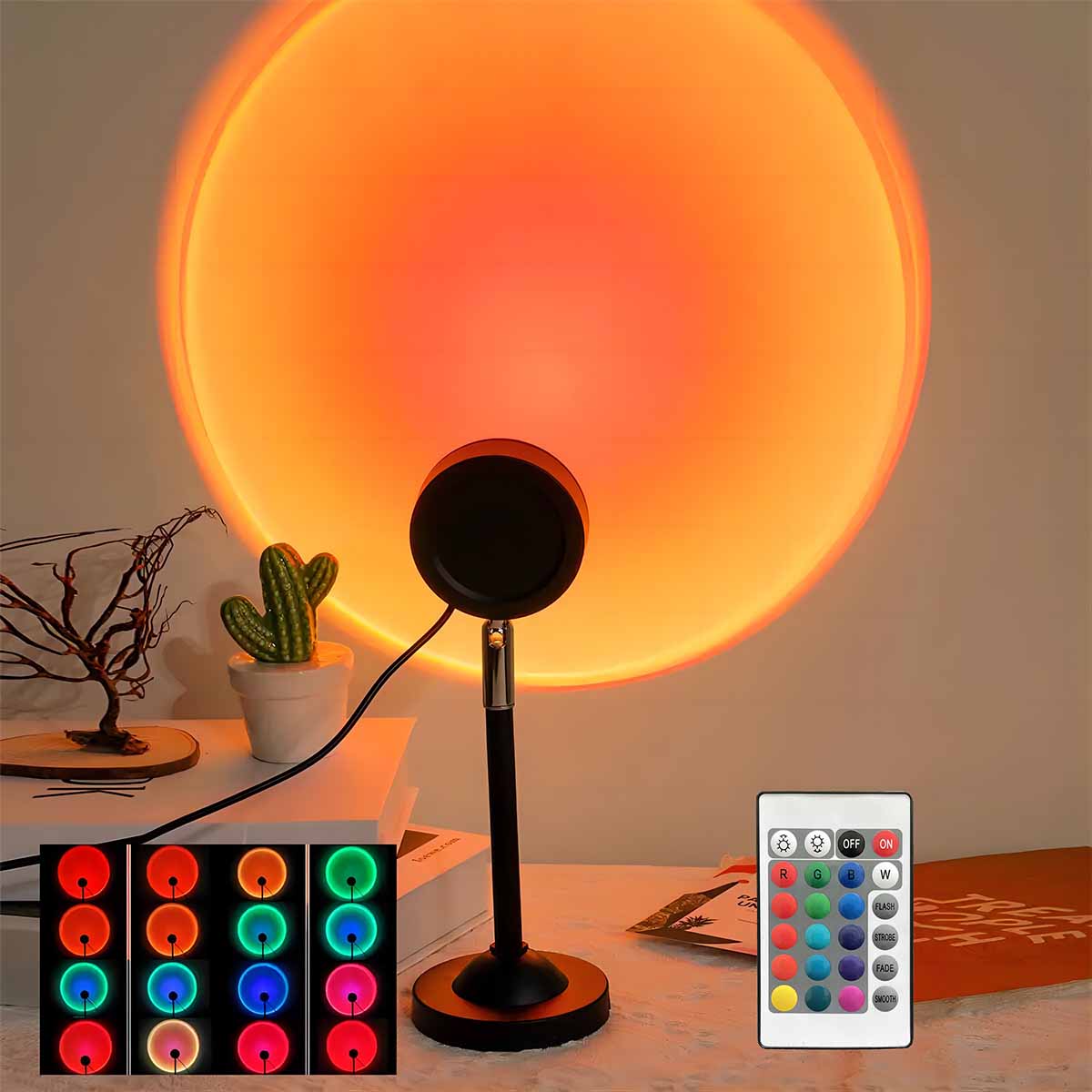 Проекционный светильник «Закат – обзор и цена Sunset Lamp Projection