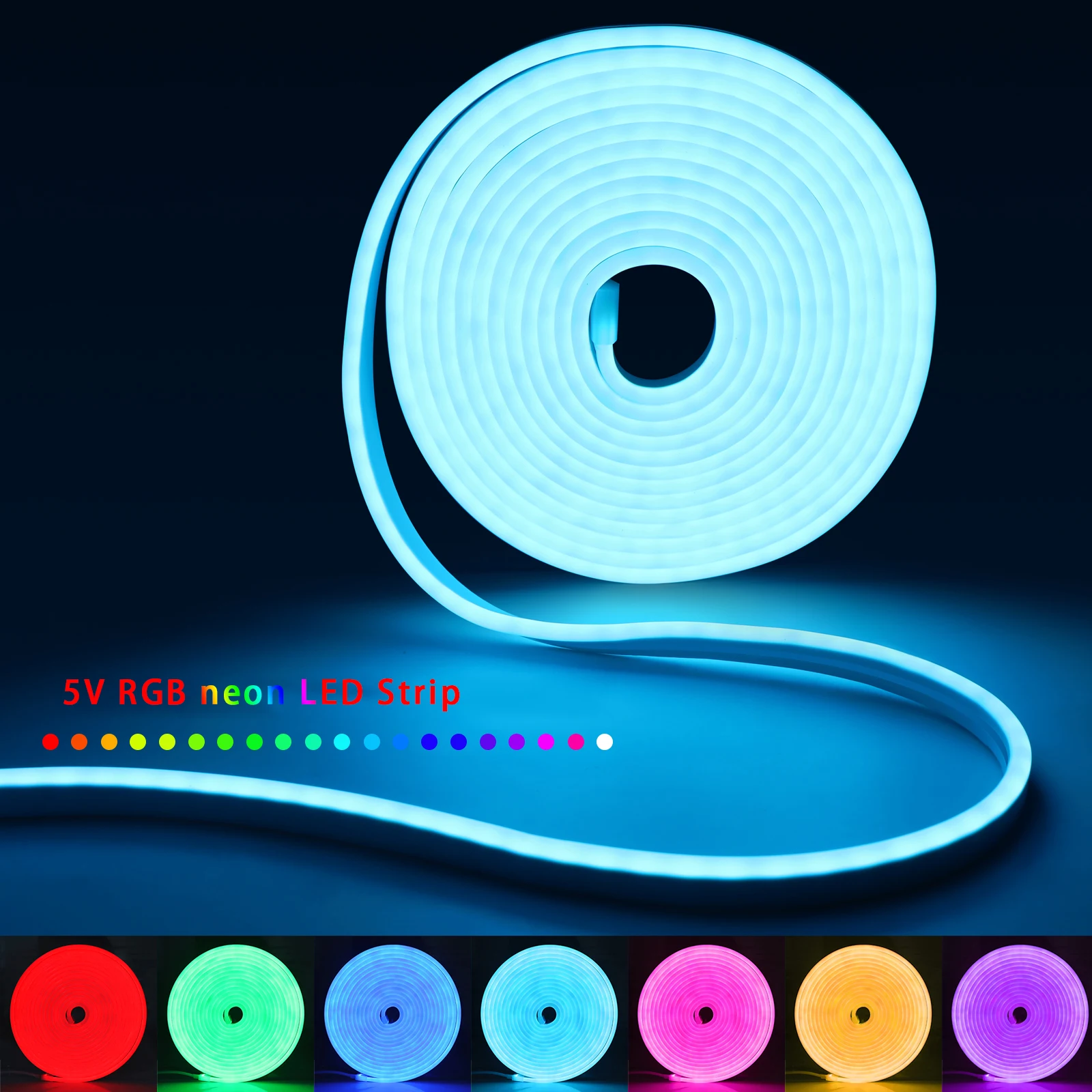 1-5 м RGB светодиодный неоновы – обзор и цена Lighting Decoration Ideas