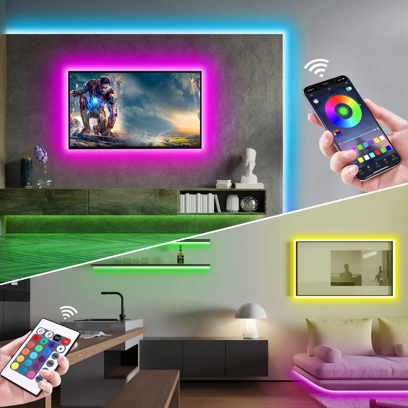 1-5 м RGB светодиодный неоновы – обзор и цена Lighting Decoration Ideas