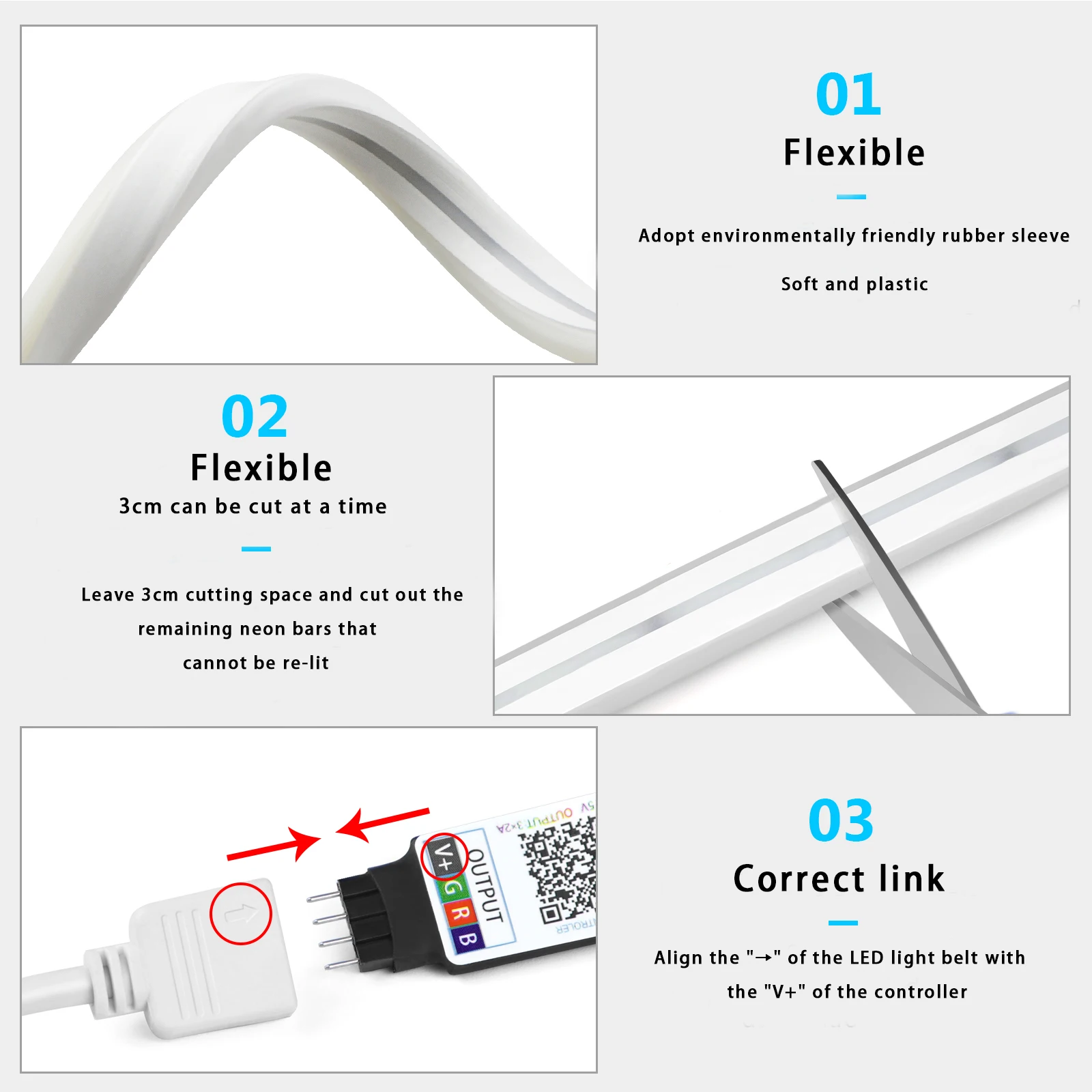1-5 м RGB светодиодный неоновы – обзор и цена Lighting Decoration Ideas
